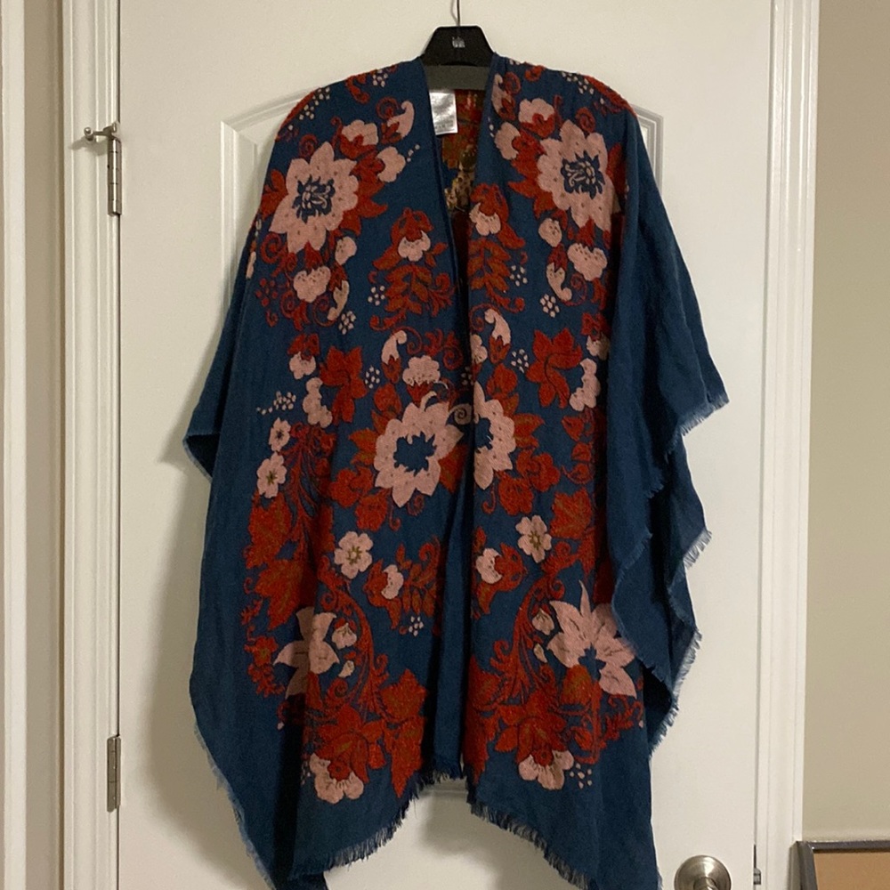 Colorful wrap by Anthropologie